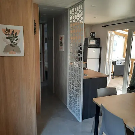 Apartman Mobil Grd Confort 4 Ch 8 Pers 4 Etoiles Plancha Terrasse Couverte Linge Fournis *