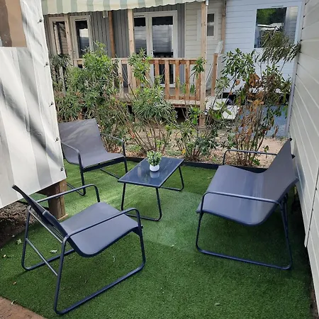 Mobil Grd Confort 4 Ch 8 Pers 4 Etoiles Plancha Terrasse Couverte Linge Fournis * Saint-Hilaire-de-Riez