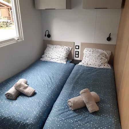 Daire Mobil Grd Confort 4 Ch 8 Pers 4 Etoiles Plancha Terrasse Couverte Linge Fournis *