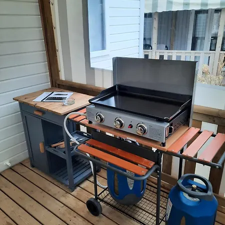 Mobil Grd Confort 4 Ch 8 Pers 4 Etoiles Plancha Terrasse Couverte Linge Fournis Apartman Saint-Hilaire-de-Riez